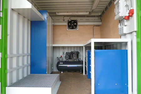 Tool Room Container